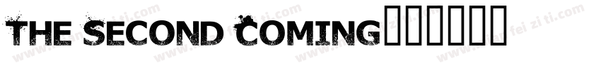 The Second Coming字体转换